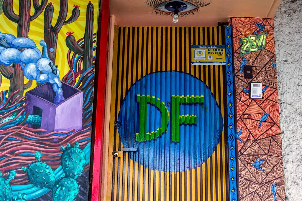 Punto Df - Airport Hostel Mexico City Ngoại thất bức ảnh