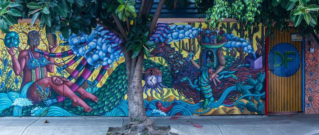 Punto Df - Airport Hostel Mexico City Ngoại thất bức ảnh